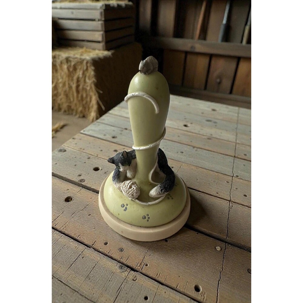 Vintage 1995 Brown Bag Cookie Art Stamp - "Counter-fed Cat" Figural Cookie Press